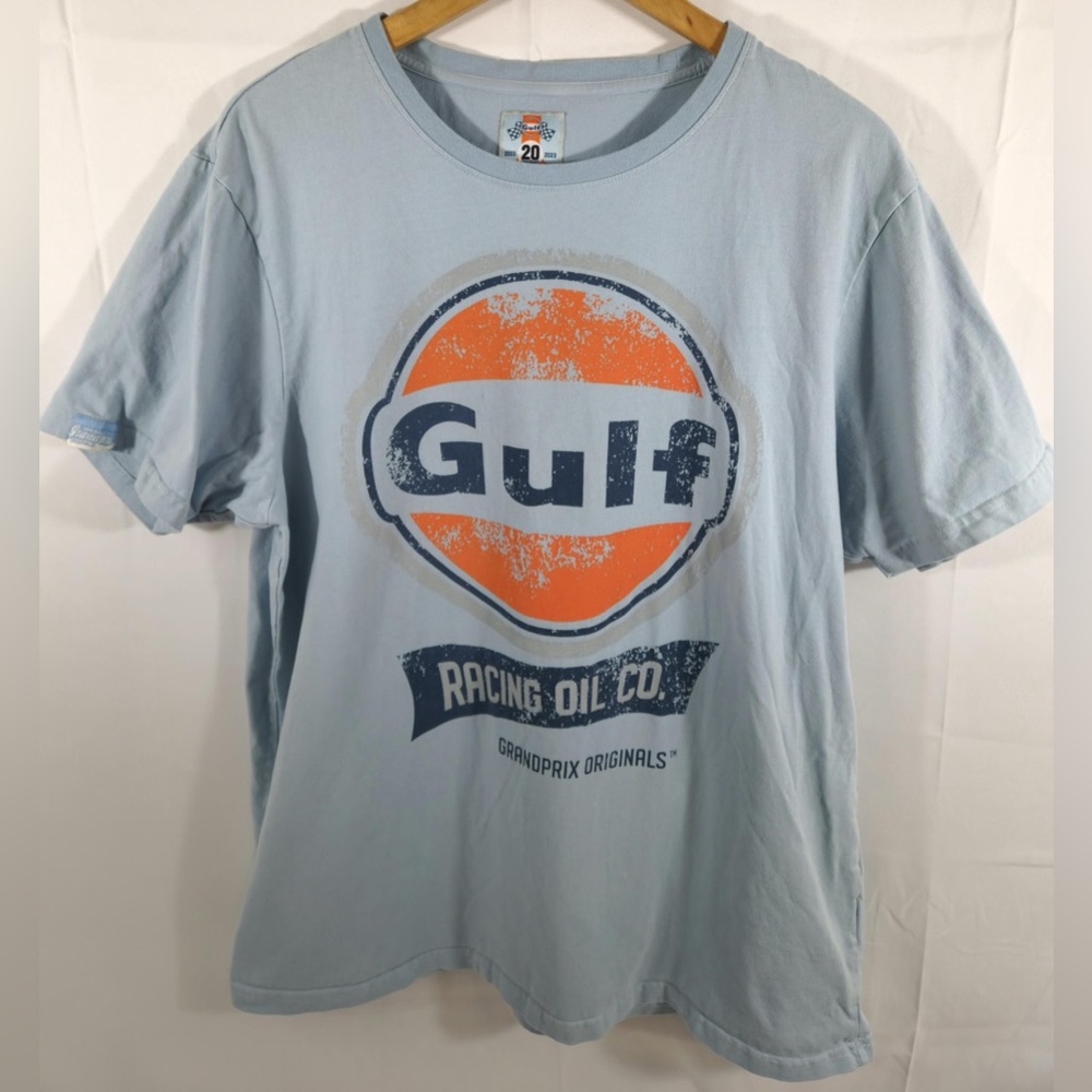 VINTAGE- Gulf Grandprix-Originals RACING OIL CO. 20th Anniversary (Size-3XL)
